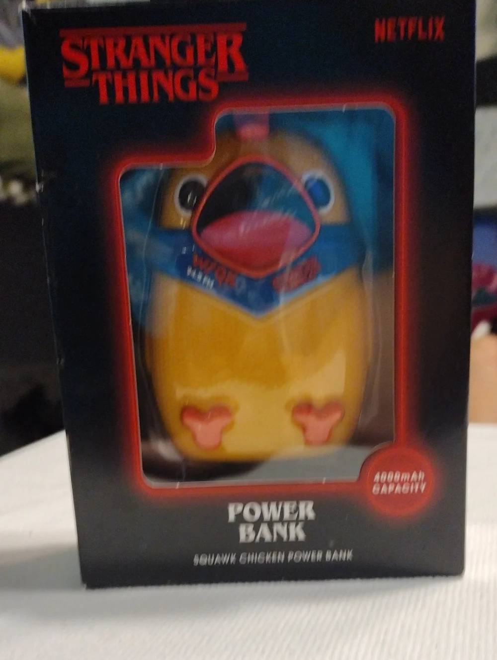 Stranger Things Squawk Chicken Power Bank